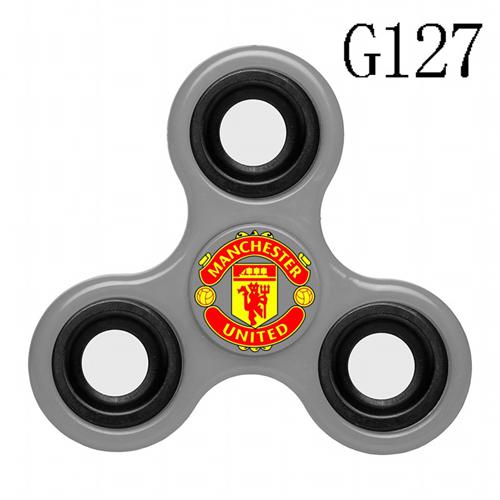Manchester United 3 Way Fidget Spinner G127-Gray - Click Image to Close